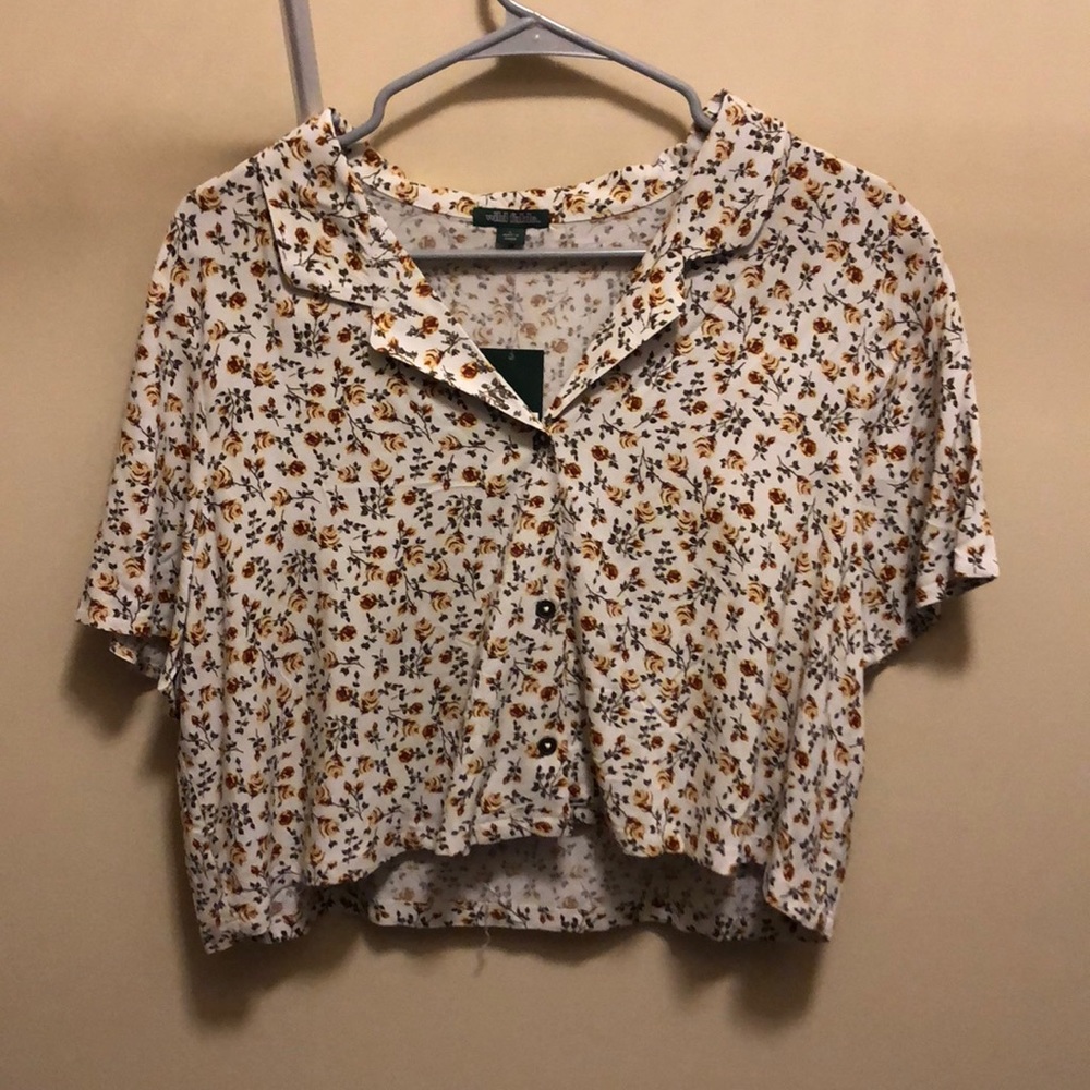 Floral Target shirt